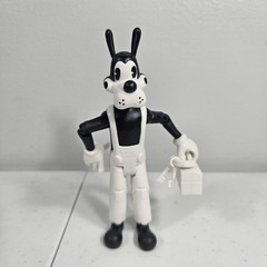 Bendy And The Ink Machine Boris the Wolf Action Figure Black and White