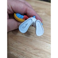 Smurfs x McDonald’s Painter Smurf 3 inch pvc plastic toy paint brush / palette