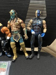 WWE/AEW Action Figure Lot Hulk Hogan, Triple H, Undertaker, Etc