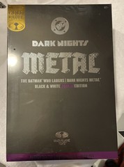 The Batman Who Laughs Black and White Accent Edition Gold Label 7″ Action Figure