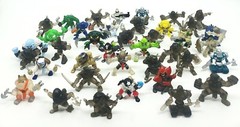 Lot Of 39 – Fistful Power Mini Figures By Moose Toys Bulk Fist Full 25c K-Mart