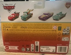 DISNEY PIXAR CARS 2 PACK RACE TO CELEBRATE MATER AND LIGHTNING McQUEEN
