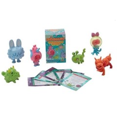 Organauts Tinies Keychain & Figure Bundle 6pc Space Bio-Heroes Organ Learning