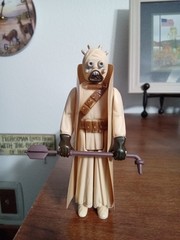 Vintage Star Wars 1977 Tusken Raider Sand People Figure Complete UNITOY HK *READ