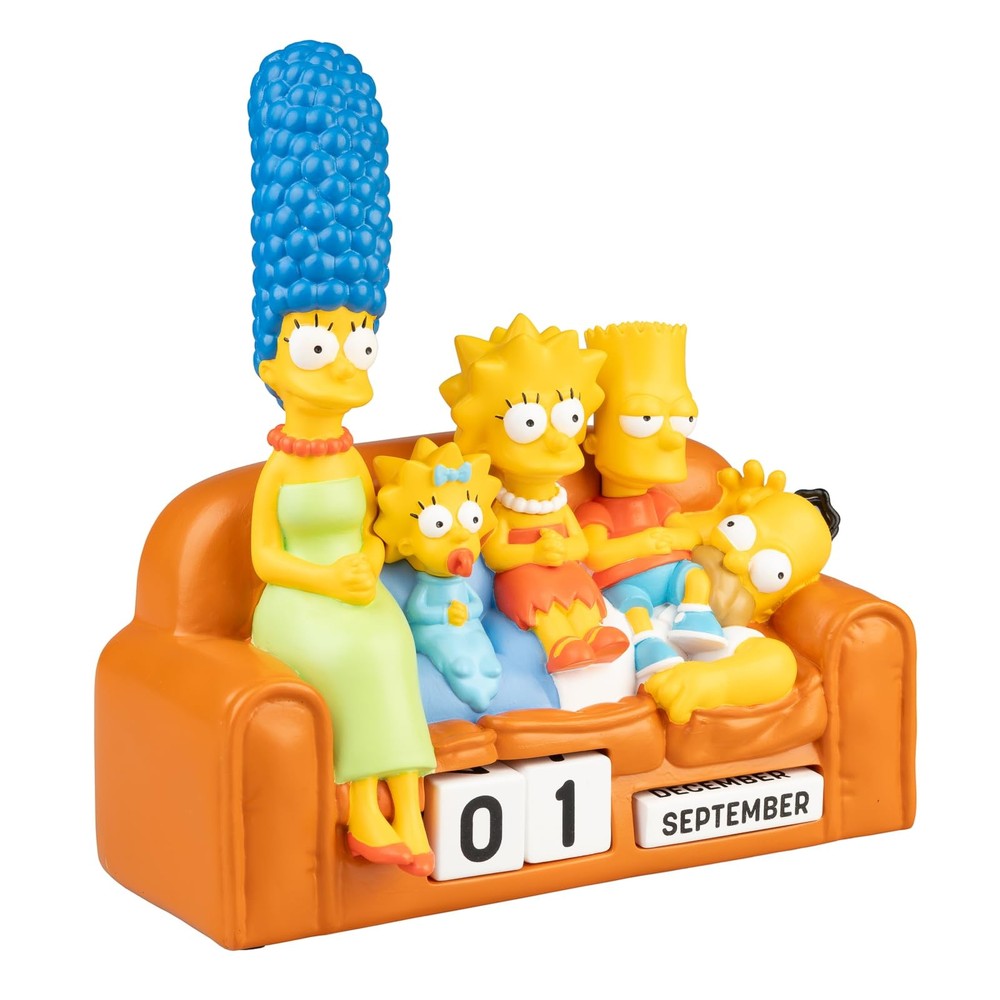 Grupo Erik Perpetual Calendar – The Simpsons Gifts Desk Calendar, Home Office
