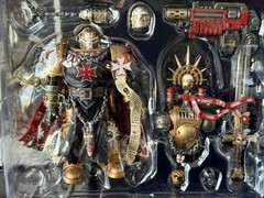 JOYTOY Warhammer 40,000 Black Templars High Marshal Helbrecht 1:18 Figure. WH40K