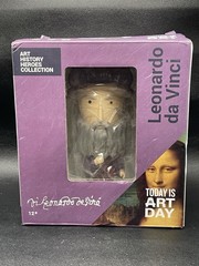 Today Is Art Day Leonardo da Vinci Art History Heroes Collectible Action Figure