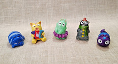 Lost Kitties Mini Figures Mixed Lot of 5 Blindbox Series Toys Hasbro