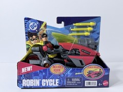Robin Cycle Vehicle with Robin Figure Mattel DC Comics Launch Rockets 2026 New