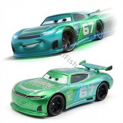 Disney Piaxr Cars Toys Diecast Next Gen No.67 Jim Reverick Car 1:55 Kid Gift🏎️✨
