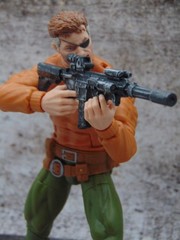 Custom 1:12 Scale Weathered HK 416 Assault Rifle Combo Set for 6″ Marvel Legends