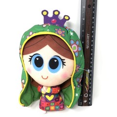 Amparin – Virgencita Plush Doll Celebrate Latin Culture 8” NEW