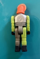 Vintage 1985 Schaper Stomper Mega Star Aqua Fighter Guardian Mini Figure 1.5”