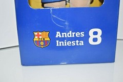 Andres Iniesta FC Barcelona Soccer Realistic Action Figure Player Football Toy