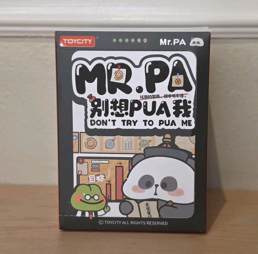 TOYCITY Mr.Pa Don’t Try to PUA Me Series Single Blind Box Figure USA