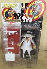 DC DIRECT DIAMOND COMIC MAD SPY VS SPY WHITE FIGURE NIP 1998