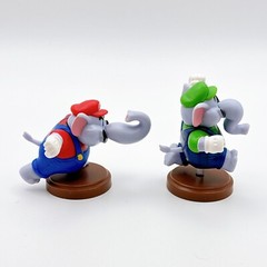Choco Egg Super Mario Bros. Wonder “Elephant Luigi&Mario” Furuta Japan Secret