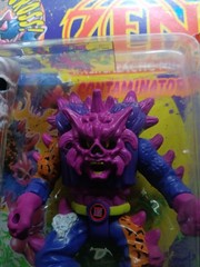 Zen Intergalactic Ninja-Lord Contaminous Figure JusToys 1991-SEALED-W/Comic Book