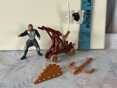DragonHeart Movie Lot Of 3 Action Figures W/ Accessories Bowen, Hewe 1996 Hasbro