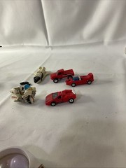 1980s Gobots Lot Of 4 Harley Robo Lamborghini Small Foot Turbo Shuttle