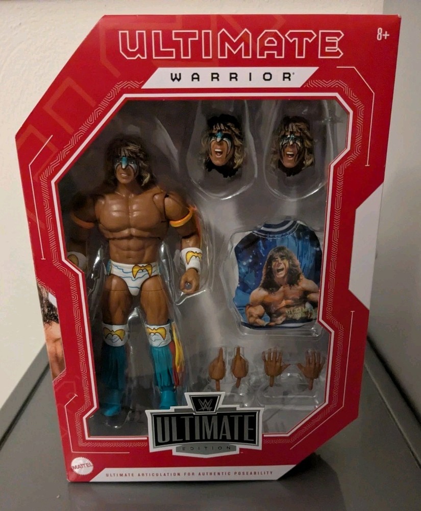 WWE Ultimate Warrior Ultimate Edition 1992 Grudge Match Figure Mattel Brand New