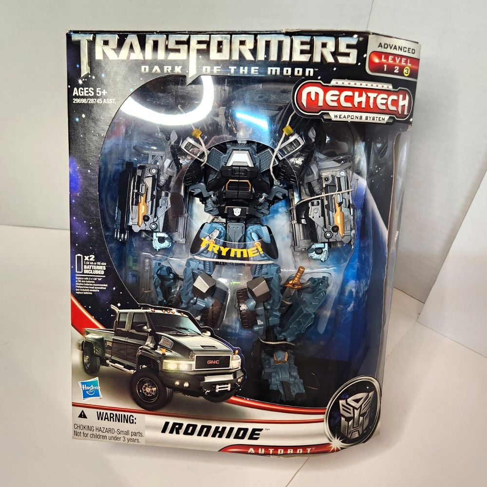 Transformers Dark of the Moon MechTech Ironhide DotM Autobot Transforming Truck