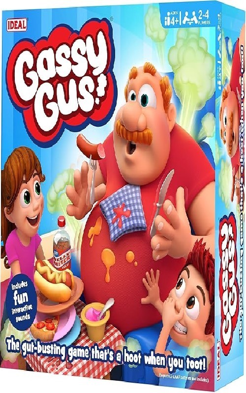 Gassy Gus The Gut-Busting Game That is a Hooot Age 4+