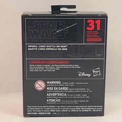 Star Wars Black Series Titanium Imperial Cargo Shuttle SW-0608 Figure 31 Hasbro