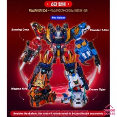 Miniforce Dinoid REX KAISER Transformer Robot Toy 2025