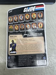 DMG BOX – Super7 Reaction G.I. Joe SNAKE EYES Commando 4″ Action Figure