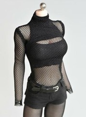 1/6 Female sexy Fishnet Top for 12″ figure phicen hot toys poptoys kumik ❶USA❶