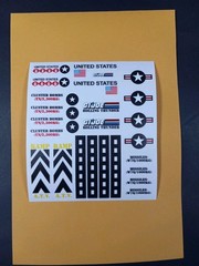 Gi Joe 1988 Rolling Thunder New Sticker Sheet, Custom, Peel & Stick, New!