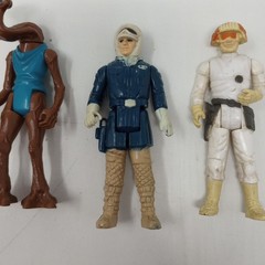 Lot Of 10 Vintage Kenner Star Wars Action Figures Lando, Han, Chewbacca, & More