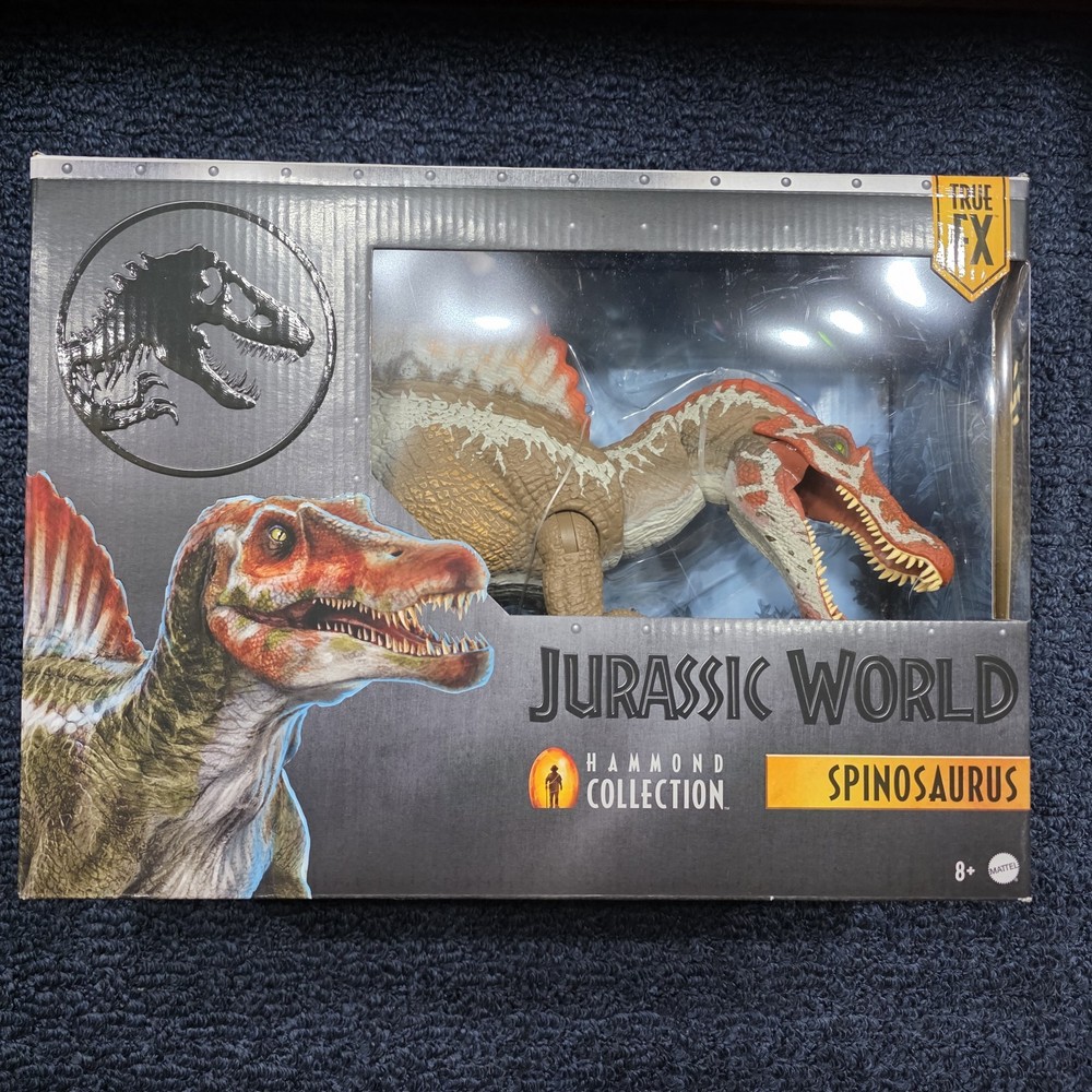 Jurassic World Hammond Collection Spinosaurus Figure JCH09 Articulated Tongue