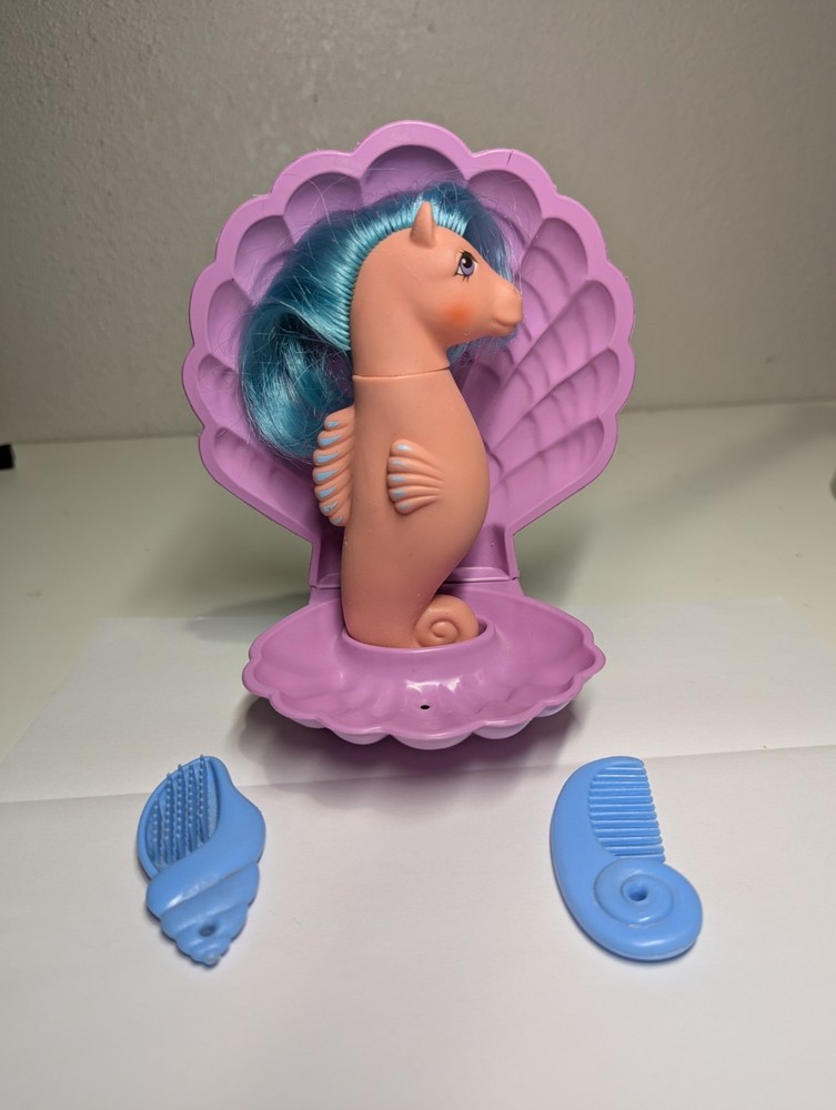 Vintage My Little Pony Wavedancer G1 Adult Sea Ponies MLP 1983 Hasbro 1980’s