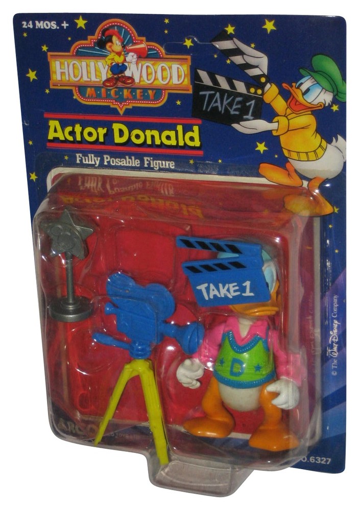 Disney Hollywood Mickey Mattel Arco Toys Actor Donald Action Figure – (B)