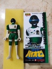 Vintage Bandai Popy Bioman Green 2 Super Sentai Box Reprint