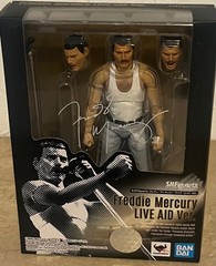 S.H.Figuarts Bandai Spirits Freddie Mercury Live Aid Ver. Figure