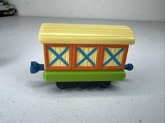 Chuggington Die-Cast Calley w/ Box Car Learning Curve Die Cast Train Engine 2010