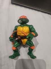 Vtg Playmates TMNT Action Figures Lot Michelangelo,Muckman,Tokka 88,90,91 Minty!