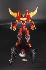 AT01 AT-01 Hot Rod Rodimus Repair Edition Transformation Alloy Robot Toy Figure