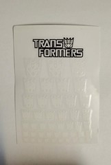 Transformer Stickers for Autobot and Decepticon