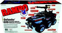 RAMBO: Force of Freedom, Defender 6×6 Assault Vehicle, New! Mint In Sealed Box!!