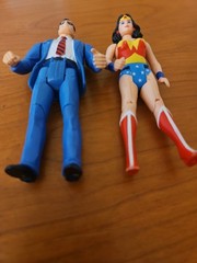 1986 Clark Kent Super Powers Mail Away Super Man Kenner DC Bonus WONDER WOMEN!
