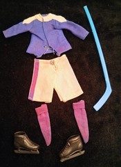 Vintage 1971 Action Jackson Hockey Outfit Set 1114*