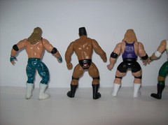 Lot of Vintage 1990s Jakks Pacific Wrestling Action Figures WWF