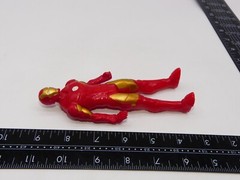 Marvel Iron Man Action Figure Toy Figurine Gold Red