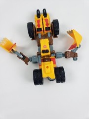 2004 TRANSFORMER SCOOP or BULLDOZER Hasbro Takara Yellow Black