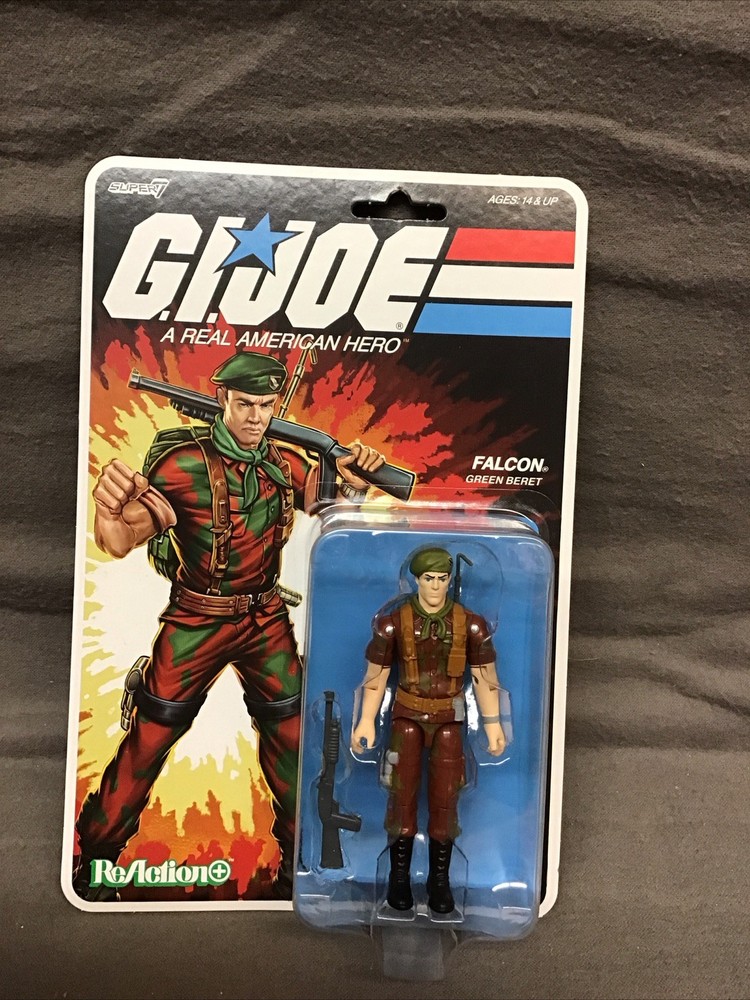 Suoer7 Reaction+ G.I. Joe Falcon Green Beret