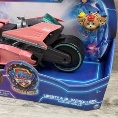 Paw Patrol Liberty & Jr. Patrollers Feature Vehicle Mighty Movie Edition Target